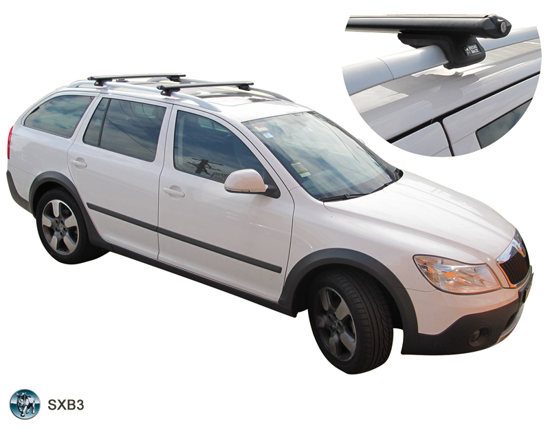 Skoda octavia mk2 roof bars top